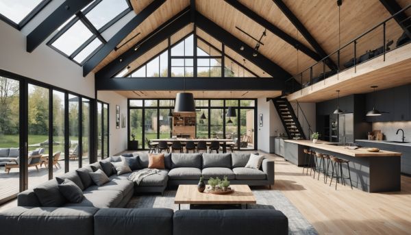 Aménagement maison atypique