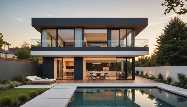 Maison architecte moderne